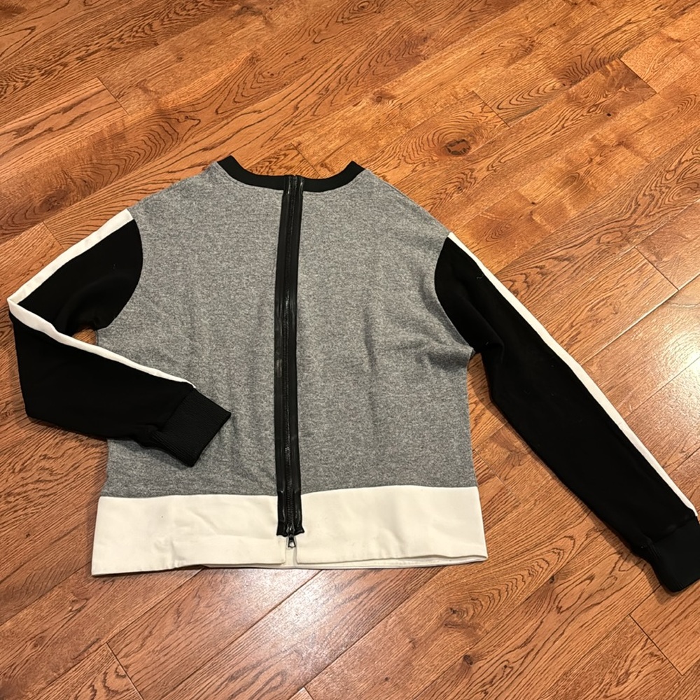 Beautiful Sandro Color Block Sweater Size 3 - image 3